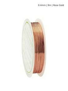 Gold & Silver & Rose Gold Jewelry Wire, High-Quality Stainless Steel Jewelry Wire, Non-Fading, Rust-Proof, High Color Fastness, Durable, Suitable For Bracelet & Necklace DIY, Non-Fading Beading Wire, Jewelry Rope, Handmade Braiding Wire - Multicolor - View 17
