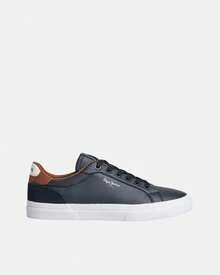 Pepe Jeans London Men Wide Fit Slippers - Blue - View 1