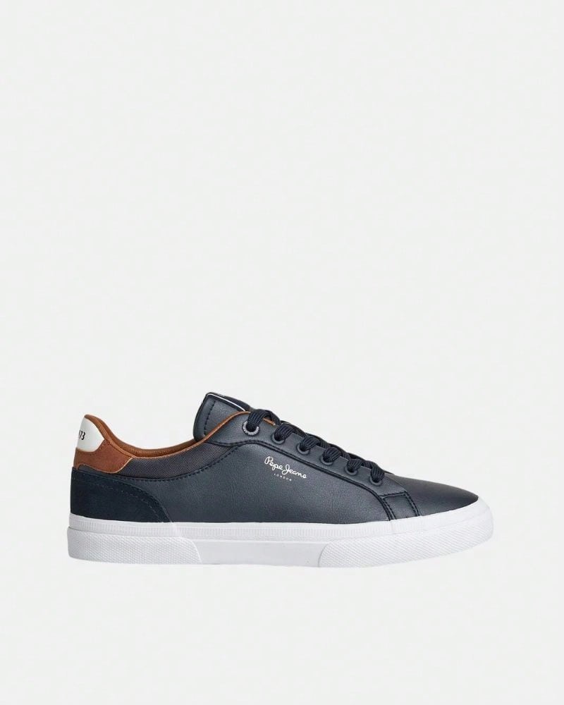 Pepe Jeans London Men Wide Fit Slippers - Blue - View 1