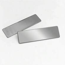 1pc Customized Name Badge, Personalized Stainless Steel Magnetic Nameplate, Engraved Work Lapel Pin, Suitable For Office Staff Business Identification - Multicolor - View 19