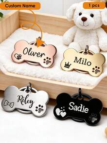 MerexSync 2026 Personalized Dog Name Tag, Customized Engraved Dog Tag, Personalized Cat ID Tag, Mother's Day Gift, Father's Day Gift, Anniversary Gift, Pet Gift, Dog Birthday Gift, Dog Lover Gift, Personalized Dog Collar, Christmas Gift, Christmas - Multicolor - View 12