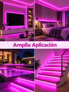 ONEEKA LED Strip Lights - Pembe - Görünüm 9