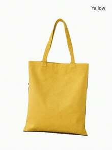Personalized Pet Photo And Name Tote Bag, Large Capacity Shoulder Bag, Customizable Foldable Personalized Tote Bag Featured With Name Logo Text, Available In Various Colors,Solid Color Large Capacity Shoulder Bag,Suitable For Work, Travel And School,Suitable For Holidays.Ideal Gift For Birthday, Anniversary And Valentine's Day. - Multicolor - View 22