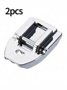1pc Invisible Zipper Presser Foot, Sewing Machine Accessory, Suitable For Brother And Most Low Shank Sewing Machines, Sewing Machine Parts, Fabric Sewing Craft Tape Sewing Machine Presser Foot, Sewing Machine Replacement Metal Bracket - Multicolor - View 9