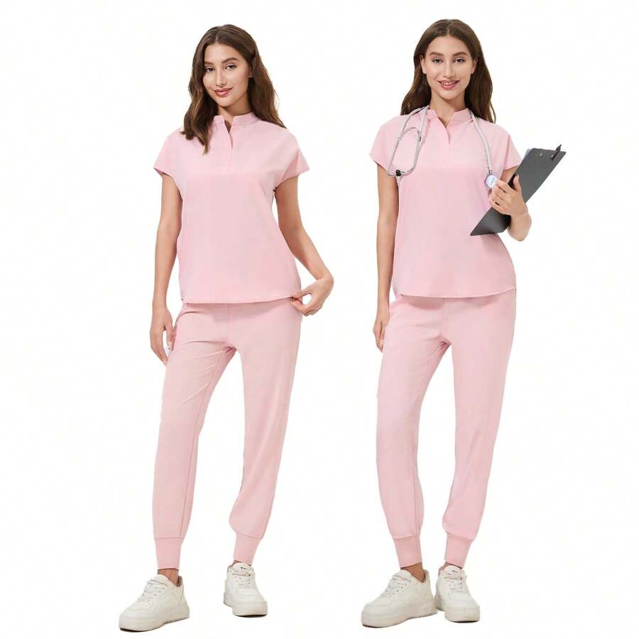 Scrub Sets - Pink - View 1
