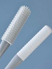 1pc Toe Gap Cleaning Soft Brush, Gentle Exfoliating Massager For Back, Deep Cleaning Foot Scrubber For Between Toes, Manual Operation, Bathroom, Foot Spa, Shower Accessory, Removes Calluses Gently, Relaxing, Christmas Gift For Family And Friends. - Various - View 10