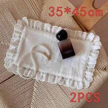 1/2/6/10pcs Korean Ins-Style Heart Lace Small Napkins, Placemats, Coasters, Multi-Purpose Dust Cover, Suitable For Valentine's Day, Wedding, Daily Use - Multicolor - View 16