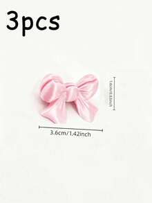 3pcs White/Pink Cute Bow Photo Clips, Bow-Shaped Photo Clips, Suitable For Small Photos, Can Be Used To Display Photos, Notes And Postcards, Bedroom And Living Room Decoration, Desktop Decoration, Warm Small Gift, 1pc - Multiple Styles - View 11
