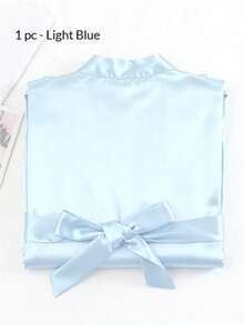 1pc Customized Satin Bridal Robe, Half Sleeve Design, Customized Bridesmaid Bridal Robe,Customized Bridal Robe, Bridesmaid Prep Robe,Size-M/L/XL/XXL - Multicolor - View 28
