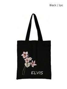 1pc Customized Name Personalized Tote Bag, Foldable Large Capacity Lightweight Fashion Versatile Women's Backpack, Ideal Gift For Women And Girls - Multicolor - View 9