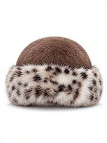 Unisex Thickened Fleece Lined Earflap Knit Hat, Winter Warm, Suitable For Skiing, Snowboarding, Outdoor Activities, Plush Bucket Hat, Machine Washable - Multicolor - View 14