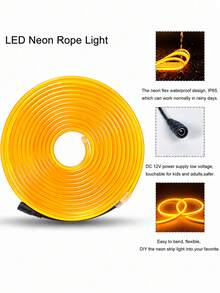 ONEEKA LED Strip Lights - Orange - View 5