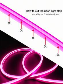 ONEEKA LED Strip Lights - Pembe - Görünüm 2