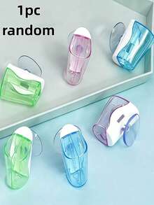 1/3/6pcs Suction Cup Toothbrush Holder Set, Travel Toothbrush Head Protective Cover With Suction Cup, Suitable For Electric And Manual Toothbrushes. Wall-Mounted Toothbrush Holder Without Drilling, Portable Toothbrush Protective Cover And Brush Head Storage Box, Travel Toothbrush Case. - Multicolor - View 13
