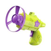 DYLANWELL Blasters & Foam Play - Green Carrot Flying Saucer [Includes 3 Flying Saucers] - View 3