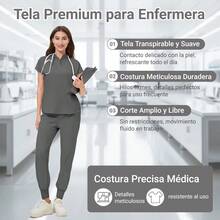 Scrub Sets - Grey - View 3