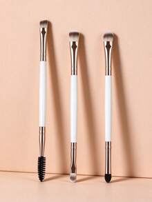 3/4/7pcs Professional Makeup Brush Set, Soft Synthetic Bristles, Foundation, Powder, Blush, Concealer, Eyeshadow, Eyebrow Brushes, Full Face And Eye Makeup Tools, Includes Gift Box, Suitable For Daily Makeup And Travel, Ideal Gift For Girls And Women - Multicolor - View 10