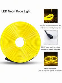 ONEEKA LED Strip Lights - Жолта - Преглед 5