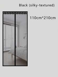 1pc Magnetic Screen Door, Magnetic Closure, Breathable, Thick Mesh, Pet Friendly, Suitable For Front Door, Sliding Door, Anti-Fly Screen, Anti-Fly Curtain, RV Accessories, Mosquito Net - Style B - View 14
