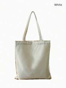Personalized Pet Photo And Name Tote Bag, Large Capacity Shoulder Bag, Customizable Foldable Personalized Tote Bag Featured With Name Logo Text, Available In Various Colors,Solid Color Large Capacity Shoulder Bag,Suitable For Work, Travel And School,Suitable For Holidays.Ideal Gift For Birthday, Anniversary And Valentine's Day. - Multicolor - View 25