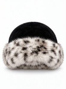 Unisex Thickened Fleece Lined Earflap Knit Hat, Winter Warm, Suitable For Skiing, Snowboarding, Outdoor Activities, Plush Bucket Hat, Machine Washable - Multicolor - View 13