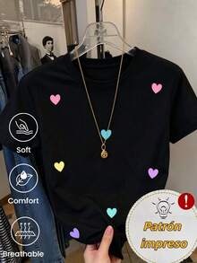 Women T-Shirts - Black - View 1