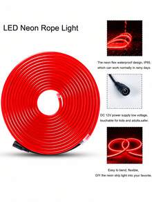 ONEEKA LED Strip Lights - Rot - Übersicht 5