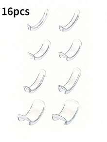 Resin Ring Adjuster, Invisible Ring Sizer Pads, Suitable For Loose Rings, Fit All Finger Sizes. Invisible Ring Sizer Adjuster, Fit For Loose Rings - Multiple Finger Sizes Available, Comfortable And Protective. Adjustable Transparent Tightener, Sizer Tool, Jewelry Protector, Fit For Loose Rings. Ring Adjuster Fit Any Ring, Multiple Sizes Available. Women's Ring Adjuster. - Multicolor - View 9