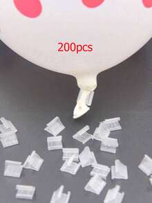 1包 10/50/100/200個乳膠氣球密封夾 V型氣球夾 婚禮氣球夾 派對氣球夾 迷你氣球連接夾 適用於氣球拱門、氣球柱、支架、生日婚禮派對裝飾 - 彩色 - 查看 9