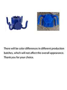 Multifunctional Beach Umbrella Hook, Adjustable 4-Prong Hook, Suitable For Towels, Bags And Hats, Fits 0.75 To 1.26 Inch Poles, Plastic Material, Suitable For Camping And Outdoor Activities - Multicolor - View 8