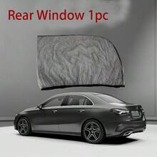Universal Car Window Sunshade, Front And Rear Window Sunshade, UV Protection Sunshade, Mosquito-Proof Heat Insulation, UV Protection Glass Sunshade Mesh, Reflective Sunshade, Car Window Film - Multicolor - View 9