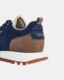 Pepe Jeans London Men Wide Fit Slippers - Blue - View 4