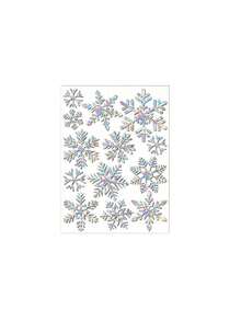 26pcs Christmas Snowflake Window Stickers, Snowflake Prism Window Stickers, Rainbow Stickers Christmas Snowflake Window Stickers Glass Window Stickers Anti-Bird Collision Snowflake Static Stickers Reusable Christmas Winter Decoration, Christmas - Multicolor - View 11