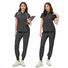 Scrub Sets - Black - View 1