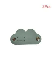 1Pc/2Pcs/5Pcs Heart-Shaped Faux Leather Cable Organizer, Multi-Color Earphone And Earphone Cable Storage Box, Reusable Cable Ties Cable Wrap Clips Cable Fixing Sleeves, For USB Cables Travel Cable Manager, Battery-Free Cable Management Clips, Unisex Cable Organizer Set - New Arrival - View 21