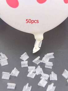 1包 10/50/100/200個乳膠氣球密封夾 V型氣球夾 婚禮氣球夾 派對氣球夾 迷你氣球連接夾 適用於氣球拱門、氣球柱、支架、生日婚禮派對裝飾 - 彩色 - 查看 7