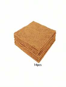 4/6/8/14pcs Artificial Grass Nesting Pads For , Egg Boxes, Hen Laying, Bird Breeding Nests And Reptile Cages, Machine Washable And Durable - Multicolor - View 10
