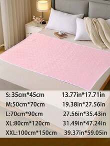 Reusable Leak-Proof Menstrual Pad, Waterproof Washable Mattress Pad, Mattress Protector, Suitable For Women During Menstruation, Incontinence, Bedwetting, Suitable For Adults And Elderly, Leak-Proof Mattress Protector - Multicolor - View 10