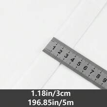 10m Flat Elastic Band, Used For Sewing Clothes, Pants, Accessories, Elastic Waistband, Clothing DIY Sewing Fabric - Multicolor - View 11