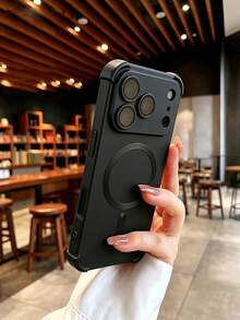 18 Pro Max Phone Case - Luxury Shockproof Anti-Collision Matte Phone Case, Suitable For 18 Pro Max 17 Pro Max Men And Women, With Lens Film 18 Pro Phone Case, Soft Frame Anti-Fingerprint Anti-Shock Back Cover - Multicolor - View 18