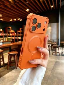 18 Pro Max Phone Case - Luxury Shockproof Anti-Collision Matte Phone Case, Suitable For 18 Pro Max 17 Pro Max Men And Women, With Lens Film 18 Pro Phone Case, Soft Frame Anti-Fingerprint Anti-Shock Back Cover - Multicolor - View 12