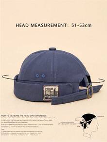 1pc Kid's Unisex Denim Baseball Cap With Letter & Y2k Style Applique Suitable For Daily Casual, Travel, Outdoor Activities - Grey - View 4