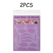 1pc Reusable Silicone Eyeliner Stencil - Multi-Function Makeup Guide Card - With Precise Cut-Out Patterns Suitable For Eyebrows - Cat Eye And Smoky Effect - Easy To Use Makeup Tool For Beginners And Professionals - Essential Eye Makeup - Skin-Friendly Material - Eyebrow Shaping - Convenient Application - Flexible Design - Beauty Enthusiast's Assistant, Christmas Gift - Multicolor - View 6