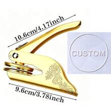 Custom Wedding Embossing Stamp - Personalized Wedding Embossing Stamp, Custom Embossing Stamp, Wedding Envelope Embossing Stamp, Napkin Embossing Stamp, Address Embosser, Personalized Gift, Unique Gift - Multicolor - View 89