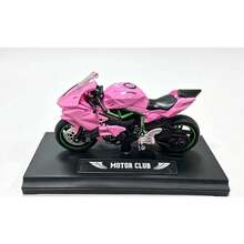 1pc 1:18 Alloy Smooth Kawasaki Motorcycle Motorcycle Ducati Motorcycle Model Toy Car Perfect Gift - Birthday Gift, Ideal Gift, Seasonal Gift, Halloween Gift, Christmas Gift, Gamer Gift, Gift, Easter Gift (Base Randomly Sent In Two Letter Styles) - Multicolor - View 10