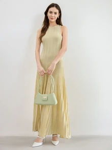 High-End Underarm/Handbag Small Niche Fashionable Commuter Baguette Shoulder Bag Winter Gifts - Green - View 6