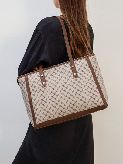 حقيبة كبيرة السعة، تصميم جديد لعام 2025 حقيبة كتف نسائية عصرية، متعددة الاستخدامات للتنقل والهدايا في عيد الميلاد والشتاء