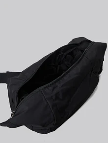 DareSee 極簡可調式肩帶 Hobo 包 冬季禮物 音樂節萬聖節適用 - 黑色 - 查看 7