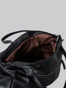 DareSee Lightweight,Business Casual Minimalist Shoulder Tote Bag For Teen Girls Women College Students,Rookies & White-Collar Workers Perfect For Office,College,Work ,Business,Commute,Outdoors, Travel, Outings, Fashionable Tote Bag With Zipper, Eye-Catching Work Bags For Women Gifts - Black - View 7