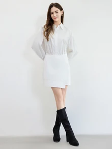 女士高跟过膝长靴，秋冬季弹力过膝骑士靴，搭配开衫时尚毛衣，适合女士，时尚靴子搭配开衫，圣诞节冬季圣诞礼物